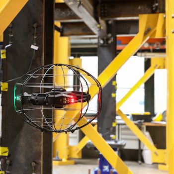 drone d'inspection en milieu confiné