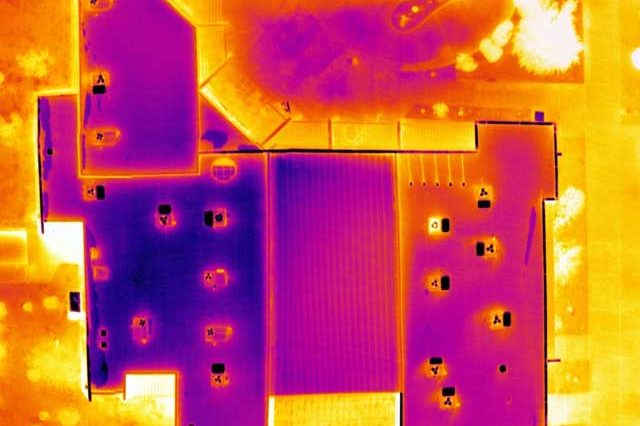 Audit thermique bâtiment par drone